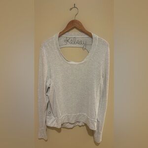 good hYOUman Light Gray Women's Sweatshirt